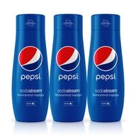 SIRUP Sodastream PEPSI cola KONCENTRÁT NA VODU 3x 440 ml