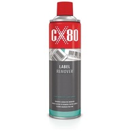 CX80 LABEL REMOVER Płyn spray do usuwania naklejek - Zmywacz kleju 500ml