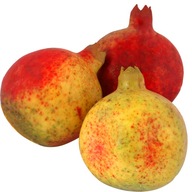Granátové jablko 3 KS DEKORÁCIA OZOBA UMELé OVOCIE