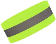 OPASKA ODBLASKOWA OSTRZEGAWCZA ODBLASK NA ROWER NA RAMIĘ DO BIEGANIA RZEP