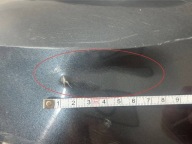 SEAT IBIZA 6F V FR bumper rear part 6F0807417