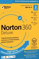 NORTON SECURITY 360 DELUXE PL 1U / 3 PC / 1 ROK