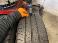 4 tyres summer 215/60R17C Goodyear EfficientGrip Cargo 2 as new 9mm 2022r