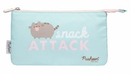 Piórnik Pusheen saszetka Snack Attack szkolny trzykomorowy Kosmetyczka