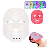 Maska na Twarz LED Terapia Fotonowa Nakładka koloroterapia naświetlanie