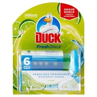 DUCK FRESH DISC STARTER 6 KRĄŻKI ŻELOWE DO WC Z DOZOWNIKIEM LAVENDER