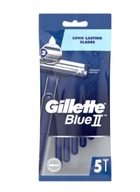 Gillette, Blue II Plus, Maszynki, 5 sztuk