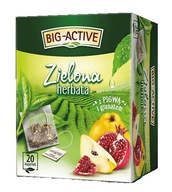 Big Active Herbata Zielona pigwa granat 20 torebek