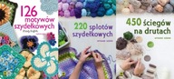 126 motywów+ 450 ściegów+ 220 splotów szydełkowych