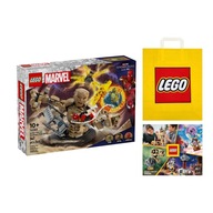 LEGO MARVEL č. 76280 Spider-Man vs. Sandman: záverečná bitka +Taška +Katalóg