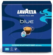 Kapsuly Lavazza Blue Decaffeinato 100 ks