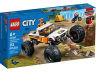 LEGO City Przygody samochodem terenowym z napędem 4x4 60387