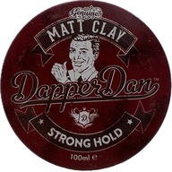 Dapper Dan Matt Clay Strong Hold Woskowa pomada matująca do włosów 100 ml