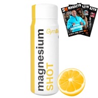 GYMBEAM MAGNEZ SHOT 60ml KŔČE NERVOVÝ SYSTÉM SVALY SRDCE ÚNAVA