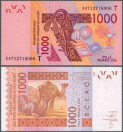 CFA - Togo - 1000 franków 2014 T * P815T * wielbłąd