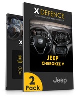 2w1 SZKŁO OCHRONNE NA NAWIGACJĘ EKRAN DO JEEP CHEROKEE V