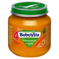 BOBOVITA Marchewkowa z ryżem po 4 m-cu - 125 g