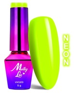 Hybridný lak MollyLac Fancy Fashion Lemonade Neon 5g č. 335