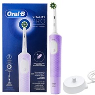 Elektrická zubná kefka Oral-b Vitality Pro Timer D103 fialová