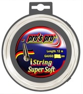 Tenisový výplet Pro's Pro iString Super Soft 1.25mm biely