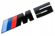 BMW M5 F10 F11 emblemat znaczek logo czarny
