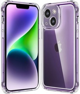 ETUI do IPHONE 14 PLUS 6.7" ANTI SHOCK PANCERNE BEZBARWNE CASE + SZKŁO