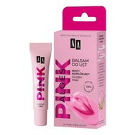 AA Aloes Pink Lip Care balsam do ust Glossy Pink