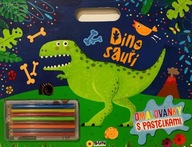 Dinosaury - Omaľovánky s pastelkami neuvedený