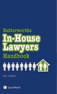 In-House Lawyers Handbook Jones Ian