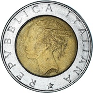 Moneta, Włochy, 500 Lire, 1996, Rome, EF(40-45), B