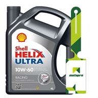 SHELL Ultra Racing 10W60 4L +GRATIS