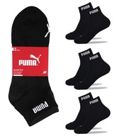 Puma Quarter-V 3P black ponožky 39/42
