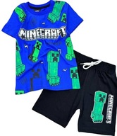 MINECRAFT komplet letné tričko + šortky 110 / 4-5 rokov