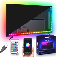 Taśma LED RGB USB 4M do TV Ledy do Telewizora Podświetlenie APLIKACJA PILOT