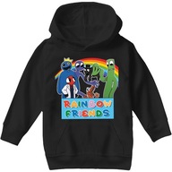 BLUZA Z KAPTUREM DZIECIĘCA DLA DZIECI RAINBOW FRIENDS 116 PREZENT JAKOŚĆ