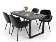 Set VENICE-T rozkladací stôl 150 cm 4 stoličky