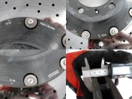 PORSCHE 911 991 / 992 TURBO/C2/C2S/C4/C4S PCCB disc CERAMICZNA left front