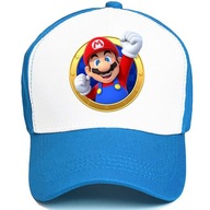 Modrá Čiapka Na Leto Pre Fana Super Mario Vz