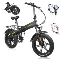 Elektrický bicykel Skladací Hrubé pneumatiky KAISDA K2M 500W 13Ah 38km/h 20"