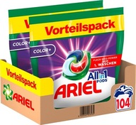 Ariel All-in-1 Pods Kapsule s tekutinou na pranie Color+ 104 praní z Nemecka