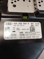 Audi A7 4G 2016 3.0 TDI dials dials 4G8920934H