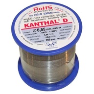 Odporový drôt KANTHAL D ⌀ 0,55mm Hmotnosť: 250g