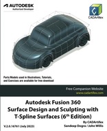 Autodesk Fusion 360 Surface Design and Sculpting with T-Spline Surfaces