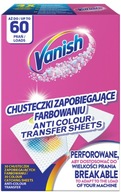 VANISH Chusteczki Wyłapujące Kolory z prania 30 sztuk