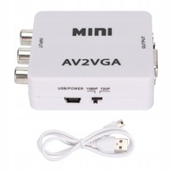GANA 480p AV - VGA Video Converter Adapter Wideo