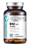 SILVER Vitamín B12 100mcg, 120kaps. (Metylkobalamín) MyVita