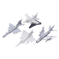 4 kolekcjonerskie realistyczne modele samolotów w
