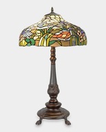 Vitrážová lampa v štýle Tiffany Svieže Kvety
