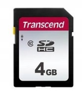 Pamäťová karta SDHC Transcend TS4GSDC300S 4 GB
