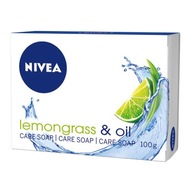 NIVEA Lemongrass & Oil Mydlo v kocke, 100g